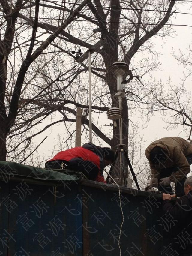 清華大學10套環境氣象站